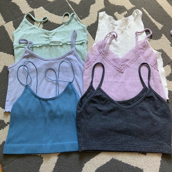Brandy Melville Tops - 6 tank top bundle sale